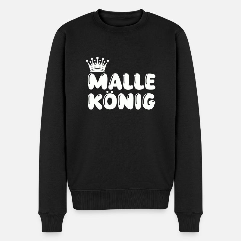 Malle König - Pull Premium bio Homme - noir