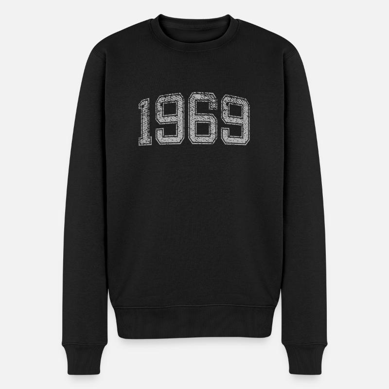 1969 années - Pull Premium bio Homme - noir