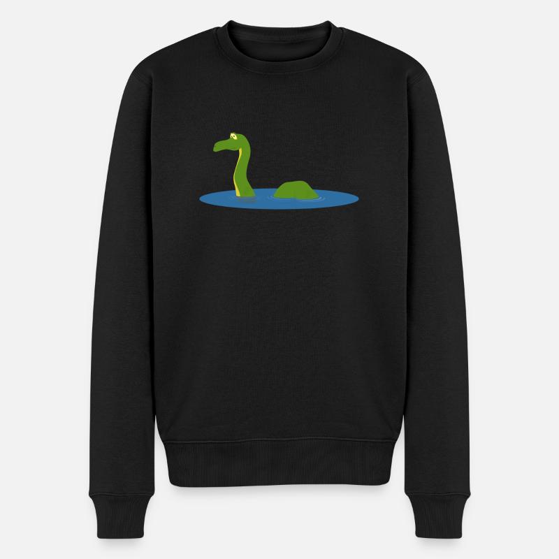 Lac Mer Monster - Pull Premium bio Homme - noir