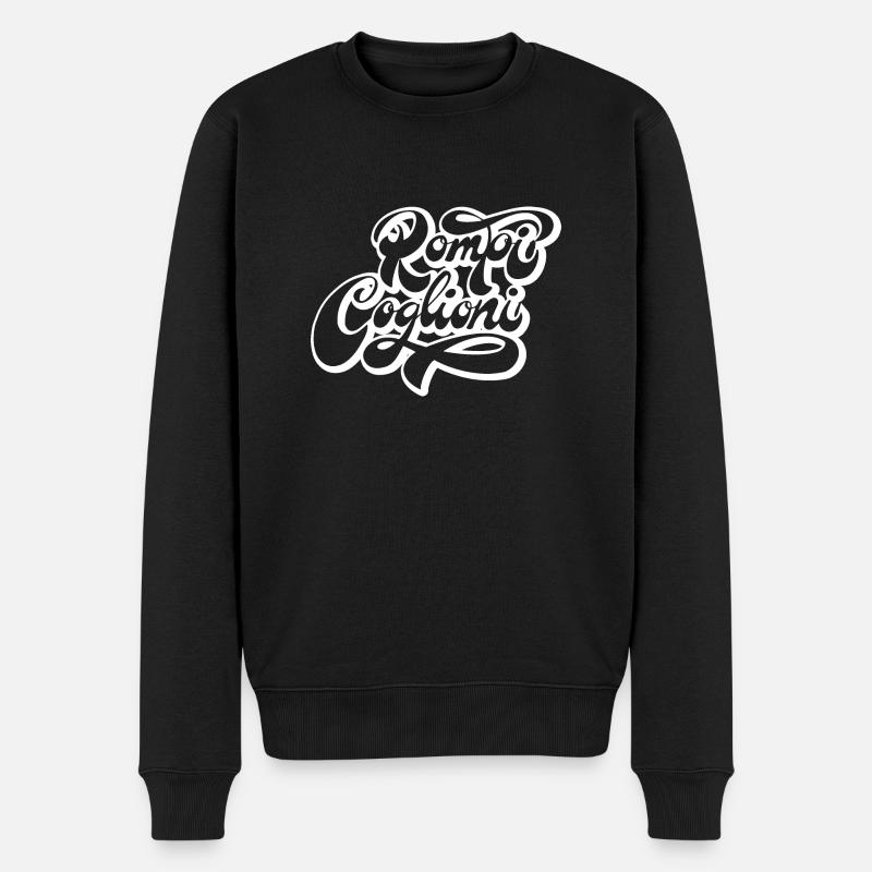 Casse mes couilles - Pull Premium bio Homme - noir