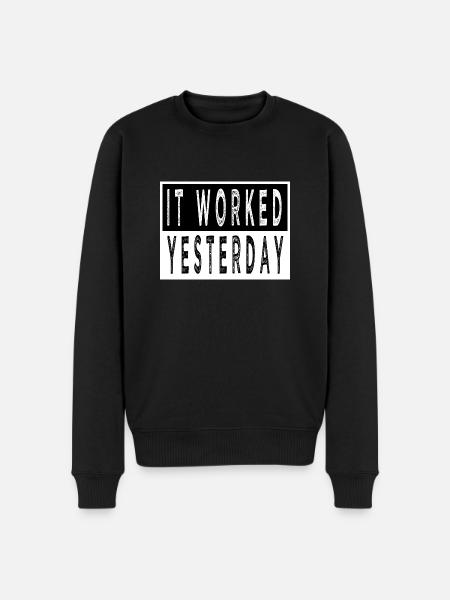 christmas carols computer programming fun - Men's Premium Organic Jumper - black