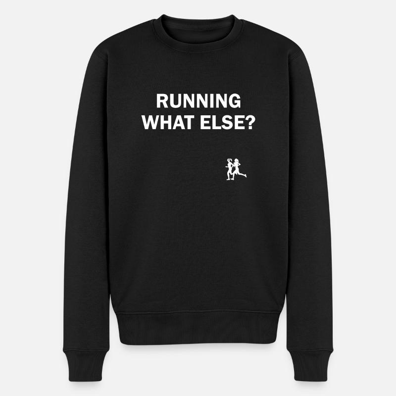 Triathlon Natation Vélo Run Marathon - Pull Premium bio Homme - noir