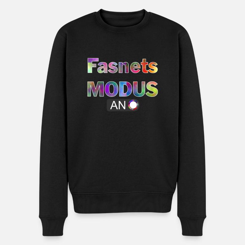 Fasnetsmodus - Pull Premium bio Homme - noir