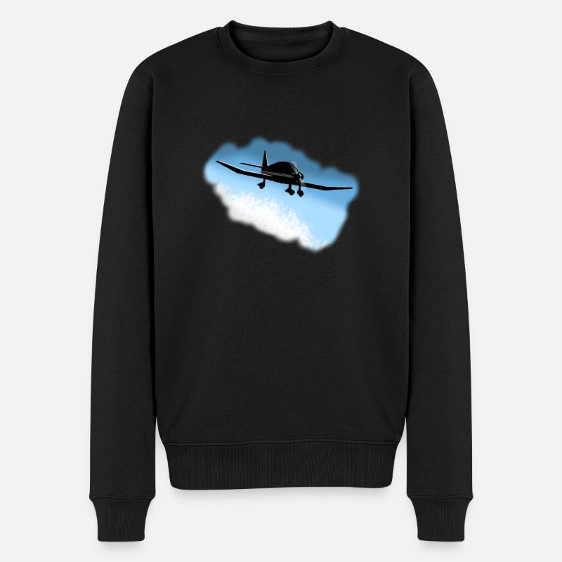 DR400 Himmel - Männer Premium Bio Pullover - Schwarz