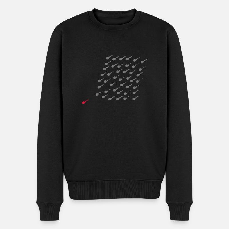 Grossesse - Pull Premium bio Homme - noir