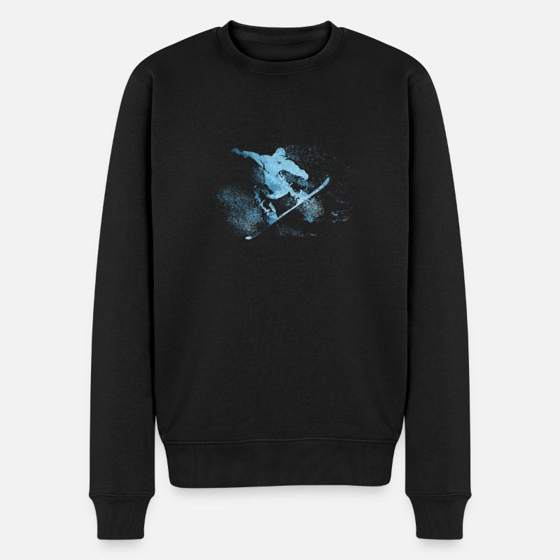 snowboard - Pull Premium bio Homme - noir