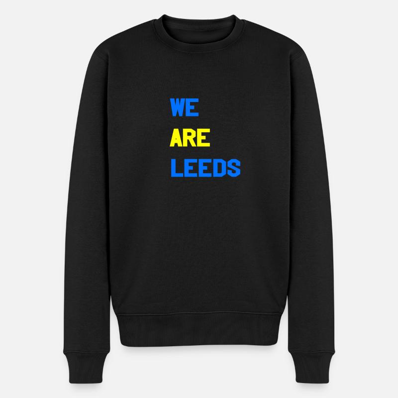 Nous sommes Leeds - Pull Premium bio Homme - noir