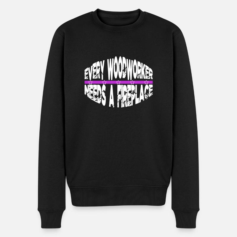 Carpenter Carpenter Tshirts Apprentice - Men's Premium Organic Jumper - black