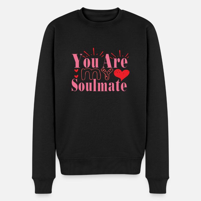 Tu es mon âme sœur - Pull Premium bio Homme - noir