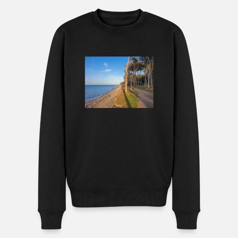 Ostseebad Nienhagen Rostock - Männer Premium Bio Pullover - Schwarz