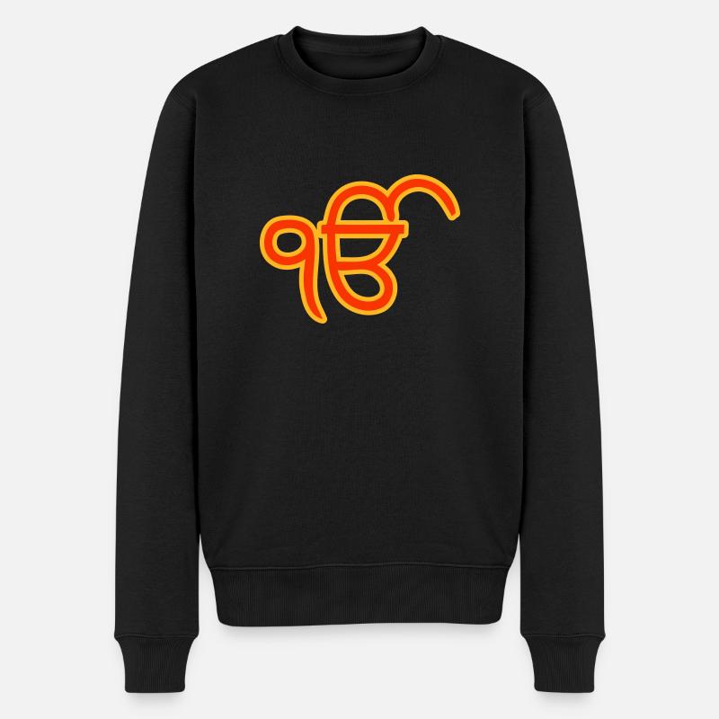 Ek Onkar - Pull Premium bio Homme - noir