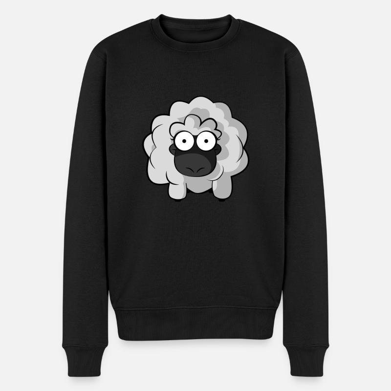 Mouton noir - Pull Premium bio Homme - noir