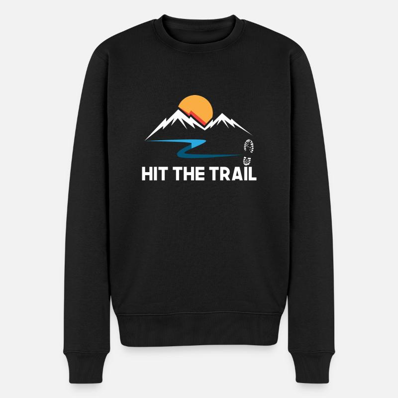 Hit the Trail - Pull Premium bio Homme - noir