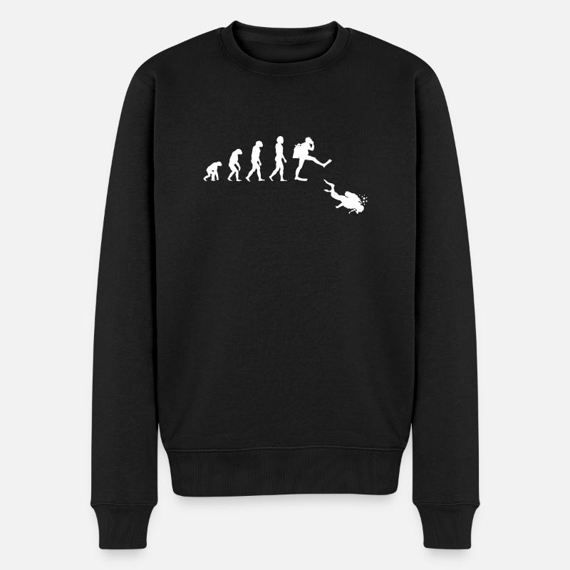 Plongée Evolution Diver - Pull Premium bio Homme - noir