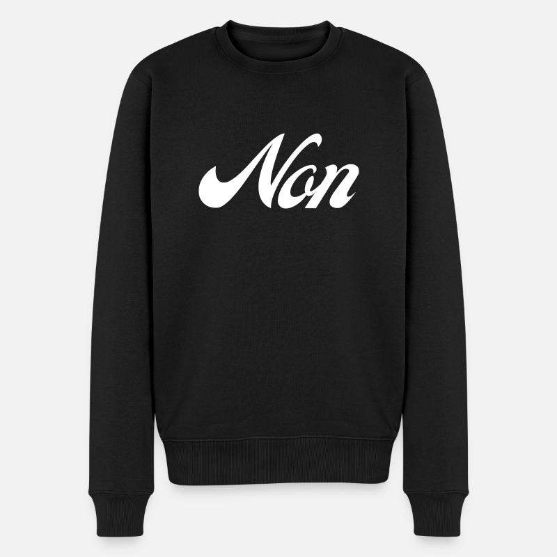 Non idée cadeau - Pull Premium bio Homme - noir