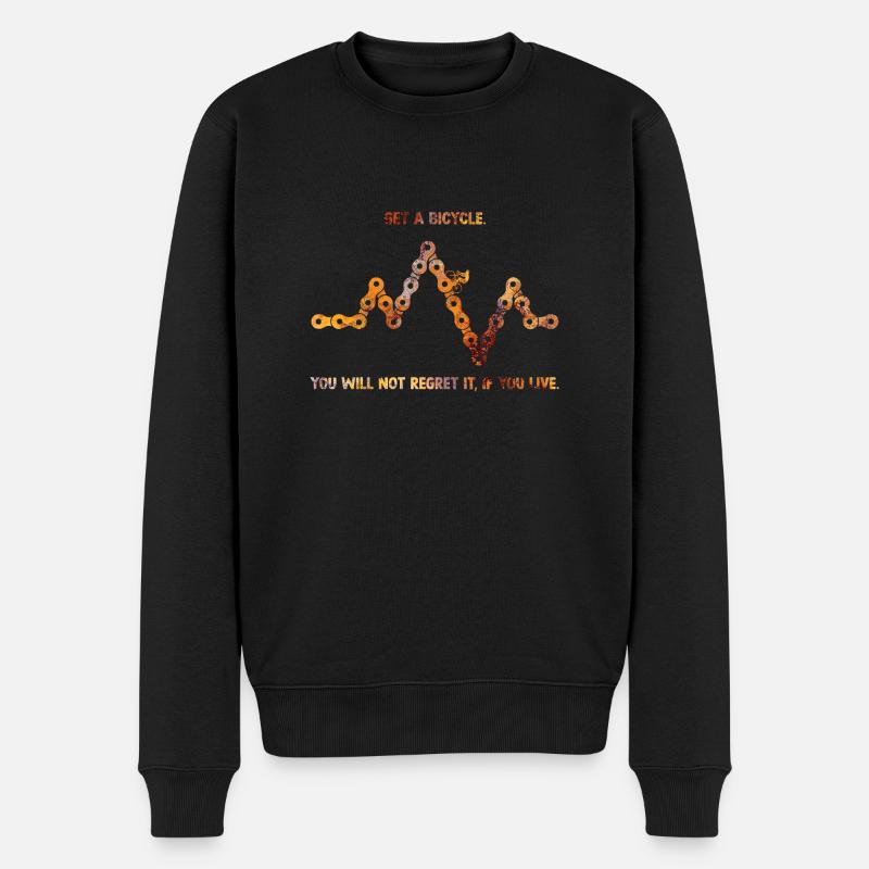 Obtenir un vélo - Pull Premium bio Homme - noir
