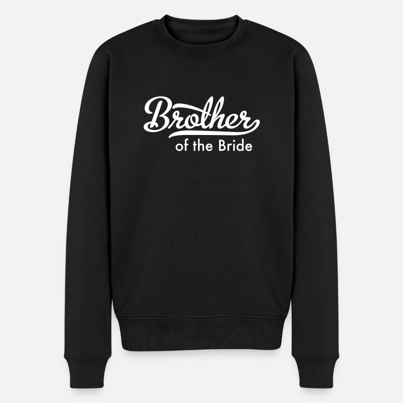 Frère de la mariée - Pull Premium bio Homme - noir