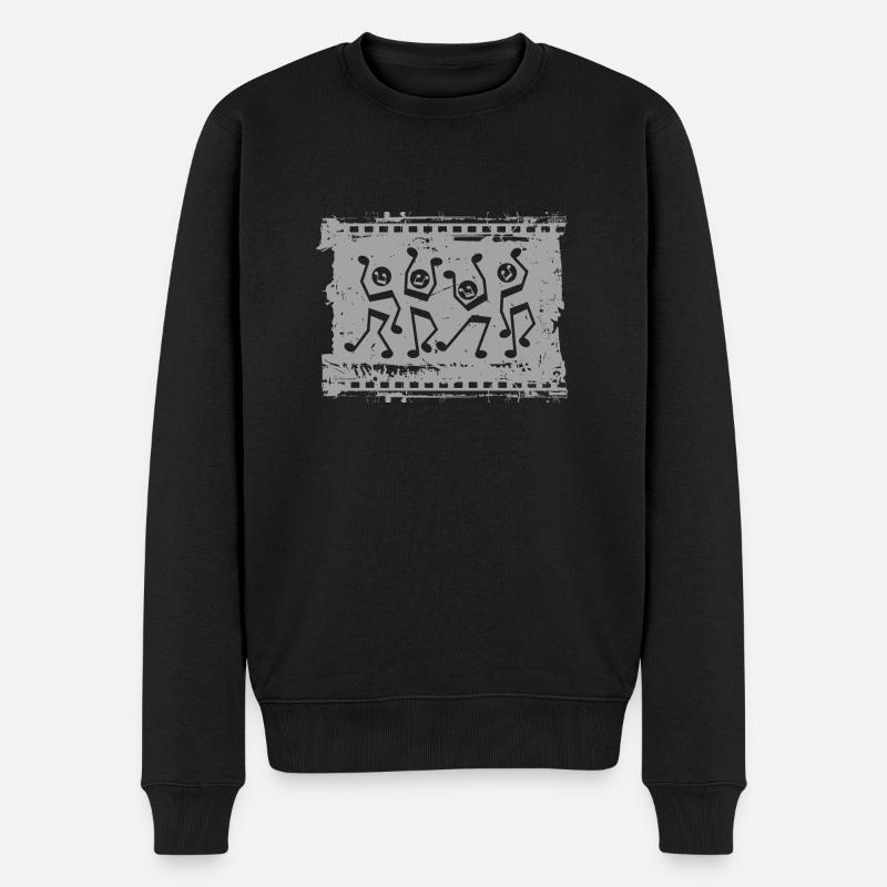 Musique - Pull Premium bio Homme - noir