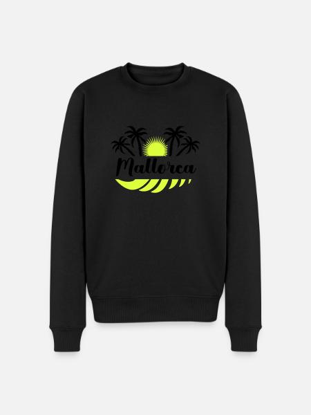 Majorca - Men's Premium Organic Jumper - black