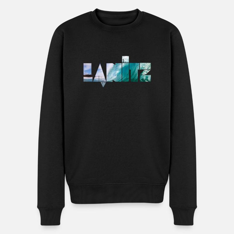 Lanitz Tube - Pull Premium bio Homme - noir