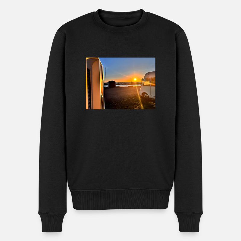 Storytelling - Männer Premium Bio Pullover - Schwarz