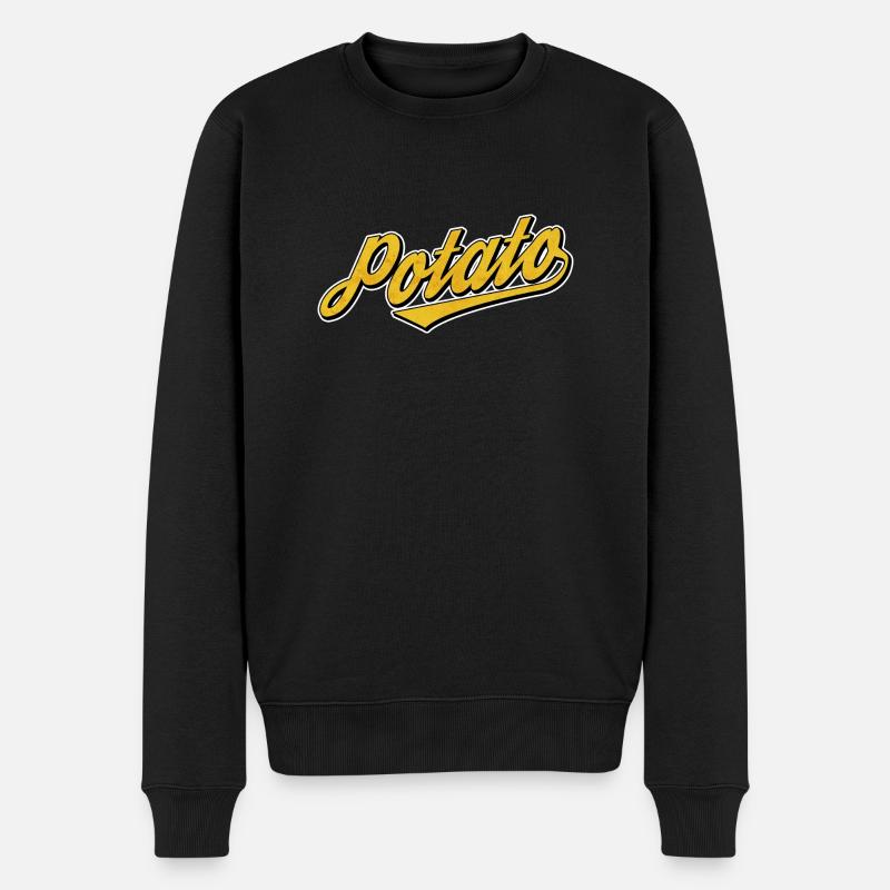 pomme de terre - Pull Premium bio Homme - noir
