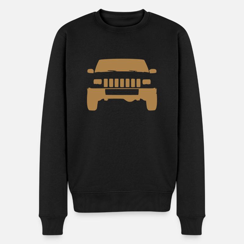 XJ 1.1 - Männer Premium Bio Pullover - Schwarz