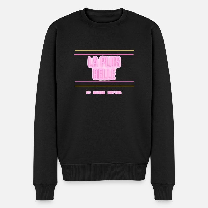 La plus belle - Pull Premium bio Homme - noir