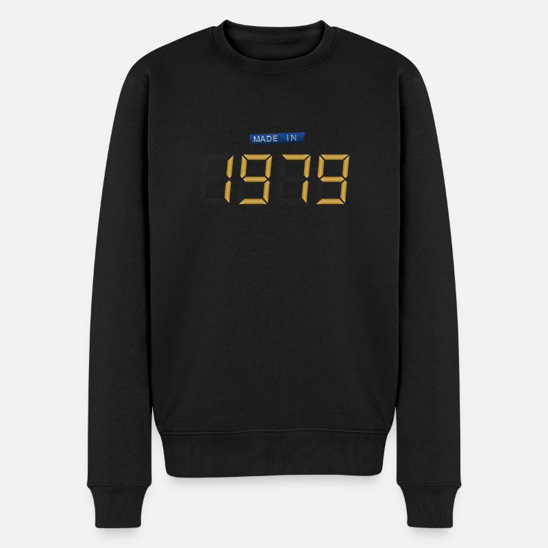Made in 1979 - Pull Premium bio Homme - noir
