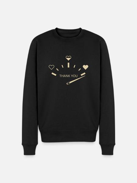 Merci - Pull Premium bio Homme - noir