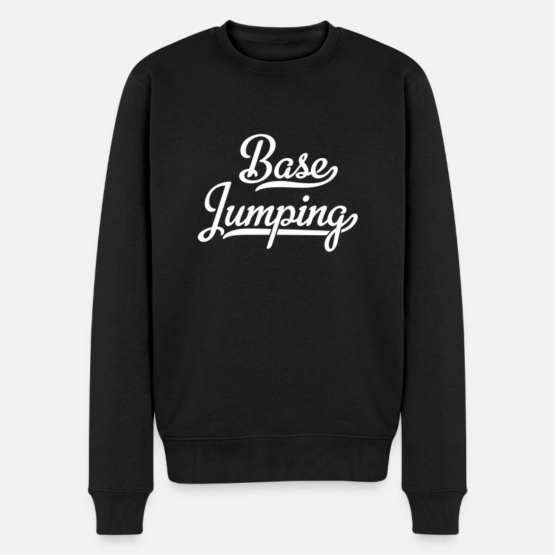 Base jump - Pull Premium bio Homme - noir