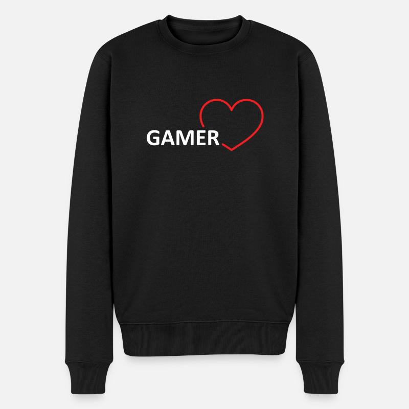 Jeu PC de jeu - Pull Premium bio Homme - noir