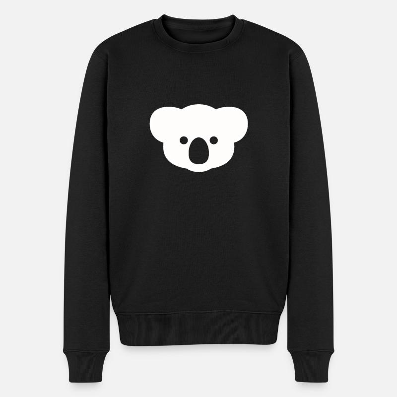 koala - Pull Premium bio Homme - noir