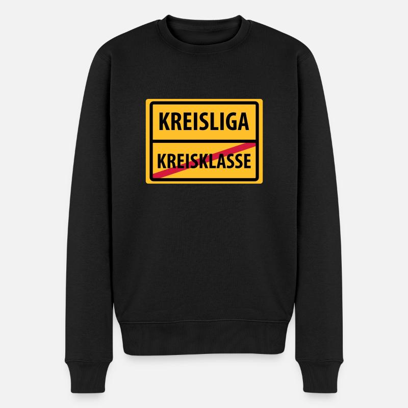 kreisliga climb circle class - Men's Premium Organic Jumper - black