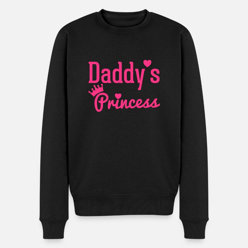 Daddy's Princess - Pull Premium bio Homme - noir