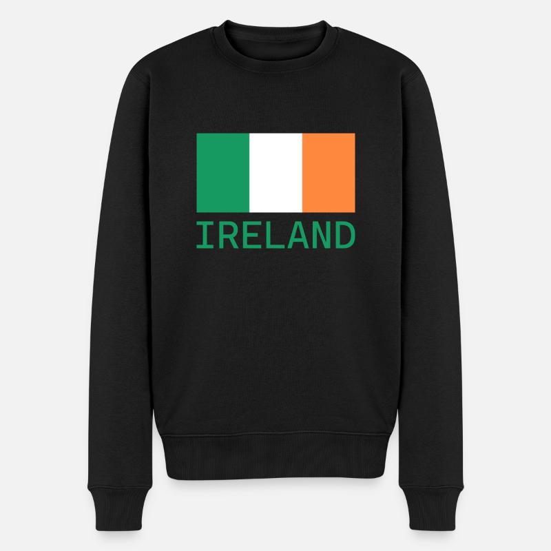 Irlande - Pull Premium bio Homme - noir