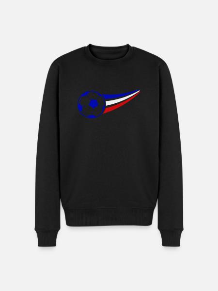 France Soccer - Men's Premium Organic Jumper - black
