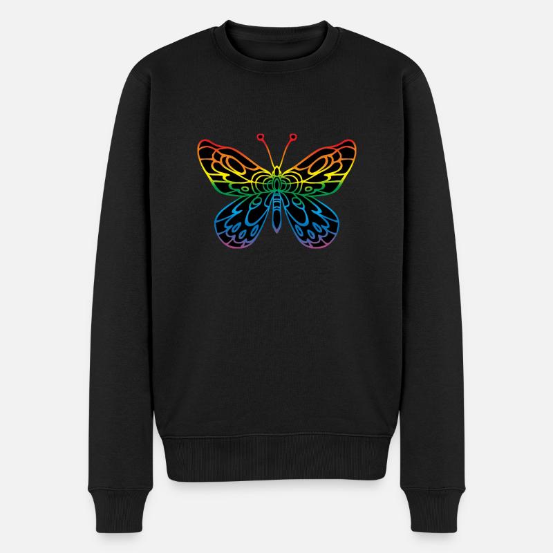 Papillon - Pull Premium bio Homme - noir