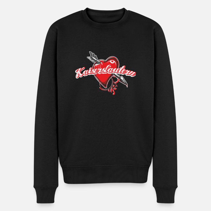 Kaiserslautern - Pull Premium bio Homme - noir