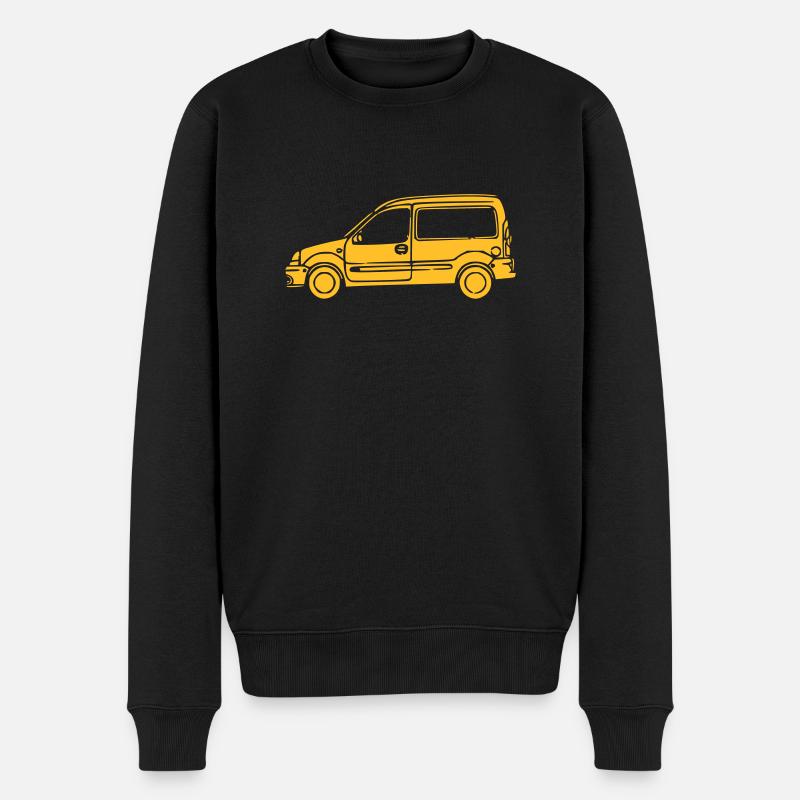 kangoo1 - Männer Premium Bio Pullover - Schwarz