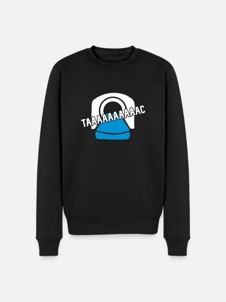 CT taaaaac - Men's Premium Organic Jumper - black