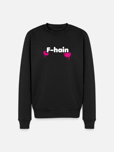 F-Hain Berlin - Men's Premium Organic Jumper - black