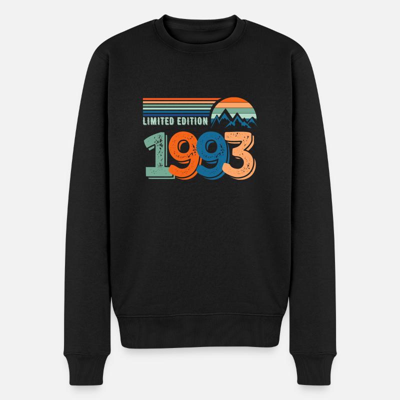 Limited edition 1993 - Pull Premium bio Homme - noir