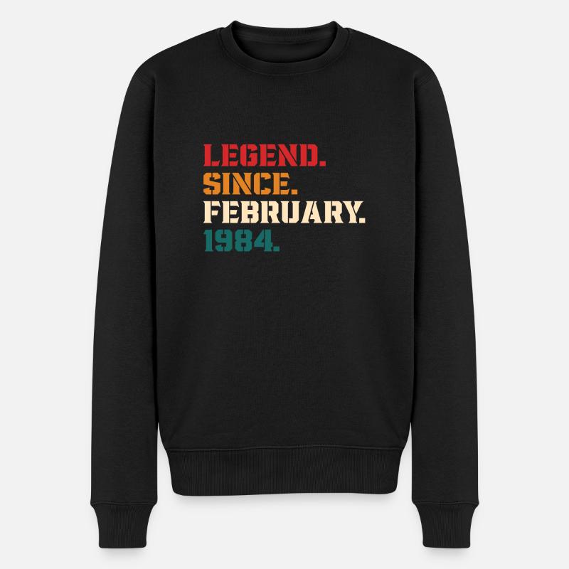 Legend Since February 1984 - Pull Premium bio Homme - noir