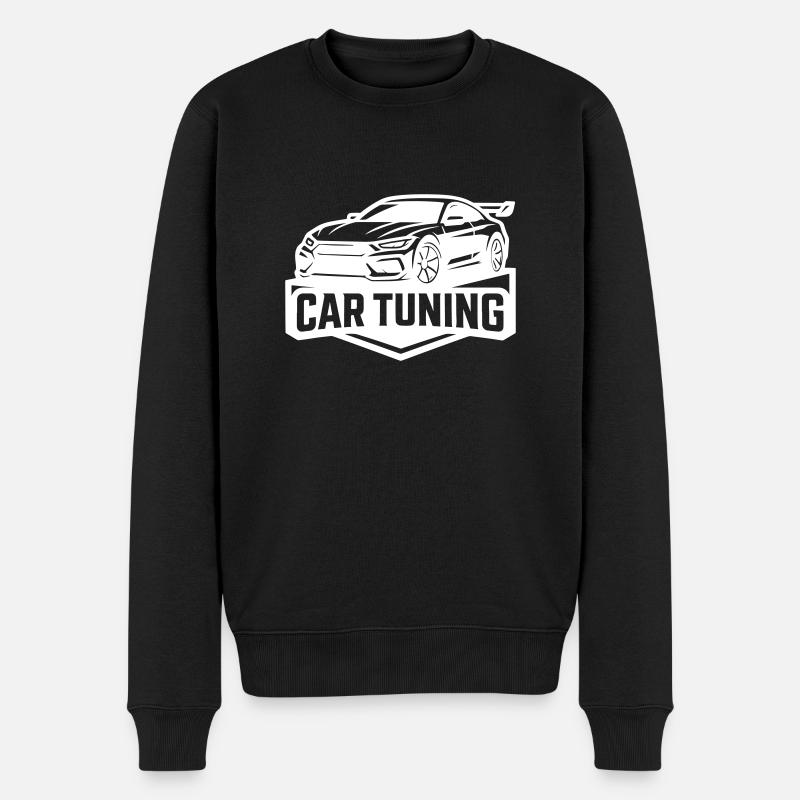Réglage automatique - Pull Premium bio Homme - noir