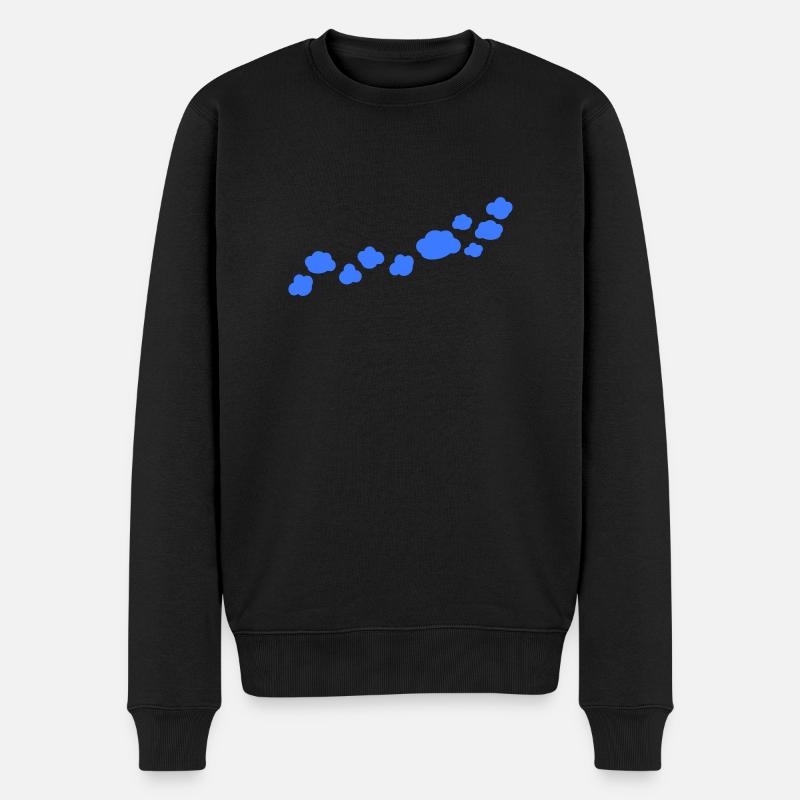 Woken Linie - Männer Premium Bio Pullover - Schwarz