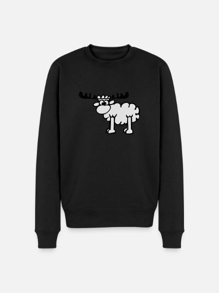 Rennes - Moutons - Pull Premium bio Homme - noir