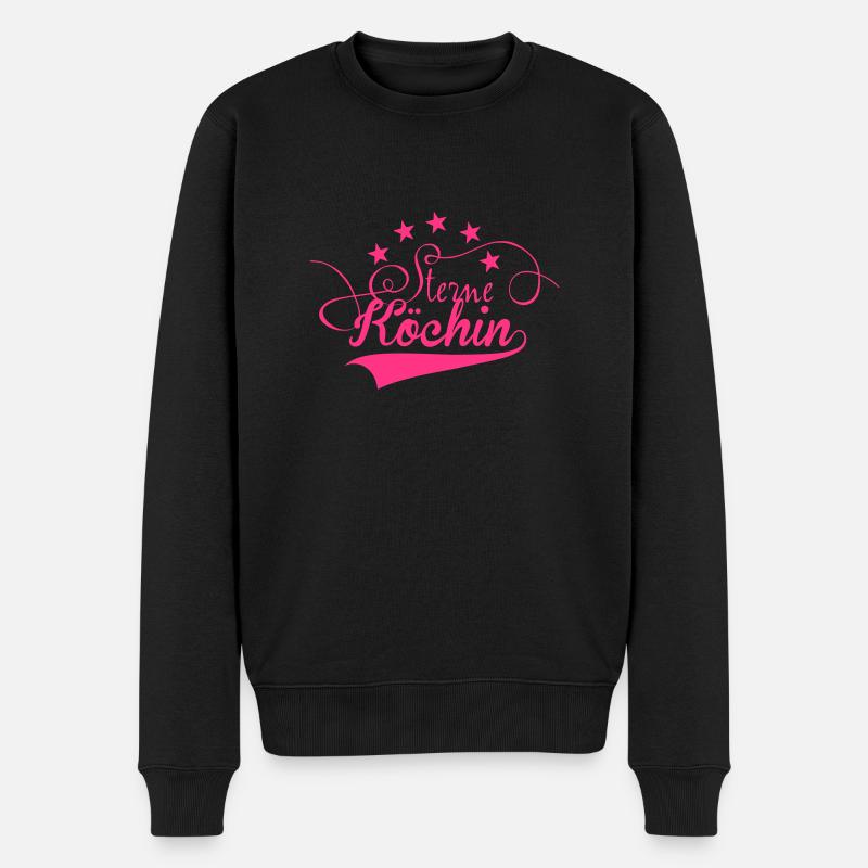 Köchin - Männer Premium Bio Pullover - Schwarz