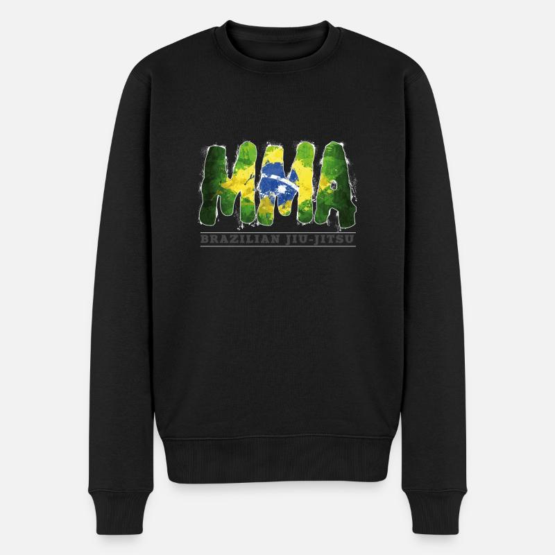 mma brazil - Pull Premium bio Homme - noir