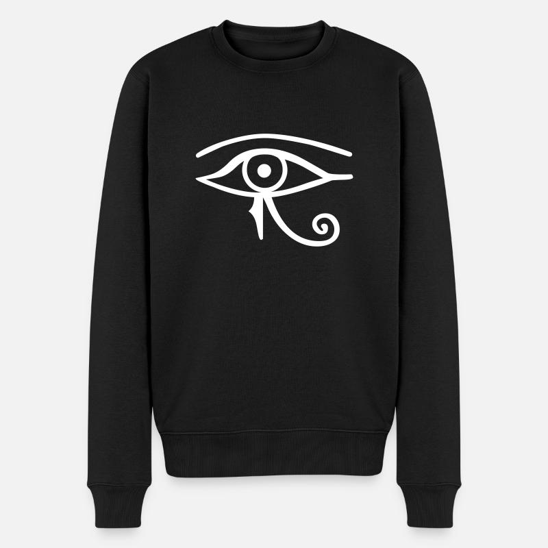 Oeil d'Horus - Pull Premium bio Homme - noir